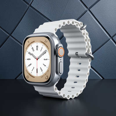 Apple Watch 42mm Ocean Kordon - Krem