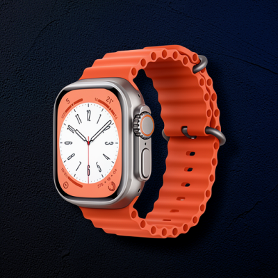Apple Watch 42mm Ocean Kordon - Turuncu