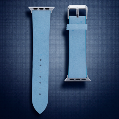 Apple Watch 42mm Ry Taşlı Kordon - Mavi