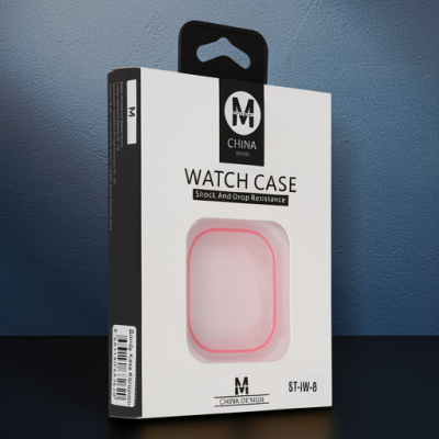 Apple Watch 45mm Bondy Kasa Koruyucu - Pembe