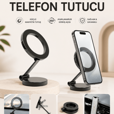 Araç İçi Telefon Tutucu