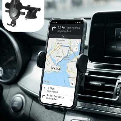 Araç Konsol Telefon Tutucu Ayarlanabilir Telefon Standı