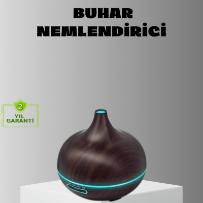 Aromaterapi Difüzörü 550 ml Ultrasonik Nemlendirici Otomatik Kapanma Özellikli