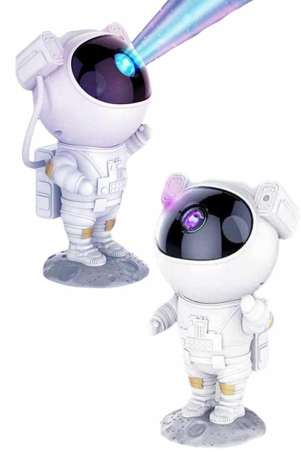 Astronot Şeklinde Bluetooth Hoparlör Gökyüzü Kumandalı Aydınlatma Lamba