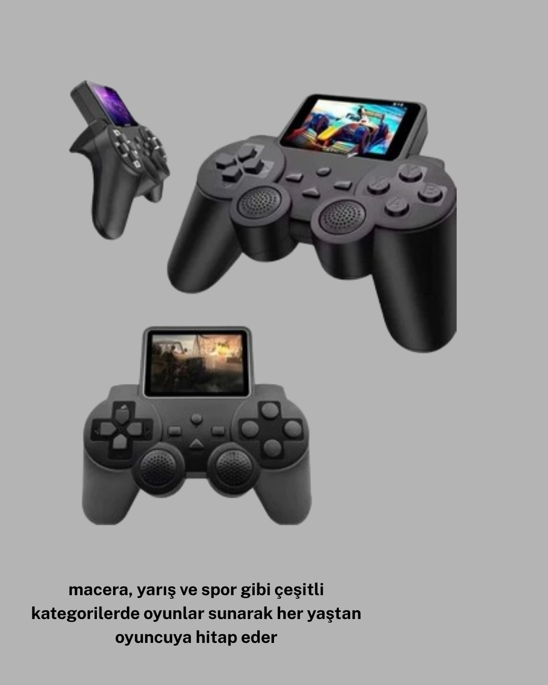 Atari S10 Retro Oyun Konsolu – 520 Nostaljik Oyun, TV Bağlantılı, Şarjlı ve Taşınabilir