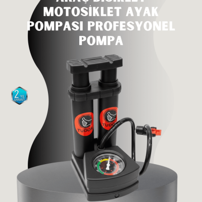 Ayak Basmalı Hava Pompası Şişme Ürünler ve Lastikler İçin