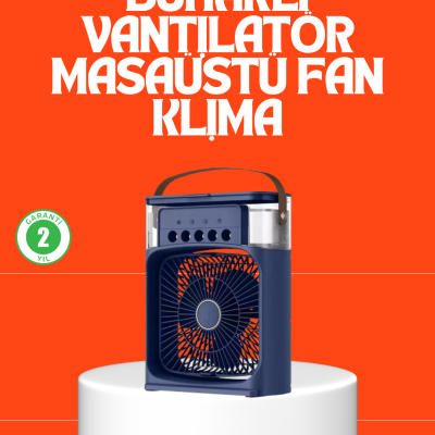 Ayarlanabilir Hız ve Yönlü Yüksek Performanslı Masaüstü Fan