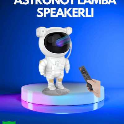 Ayarlanabilir Parlaklık ve Zamanlayıcı Modlu Astronot Lamba