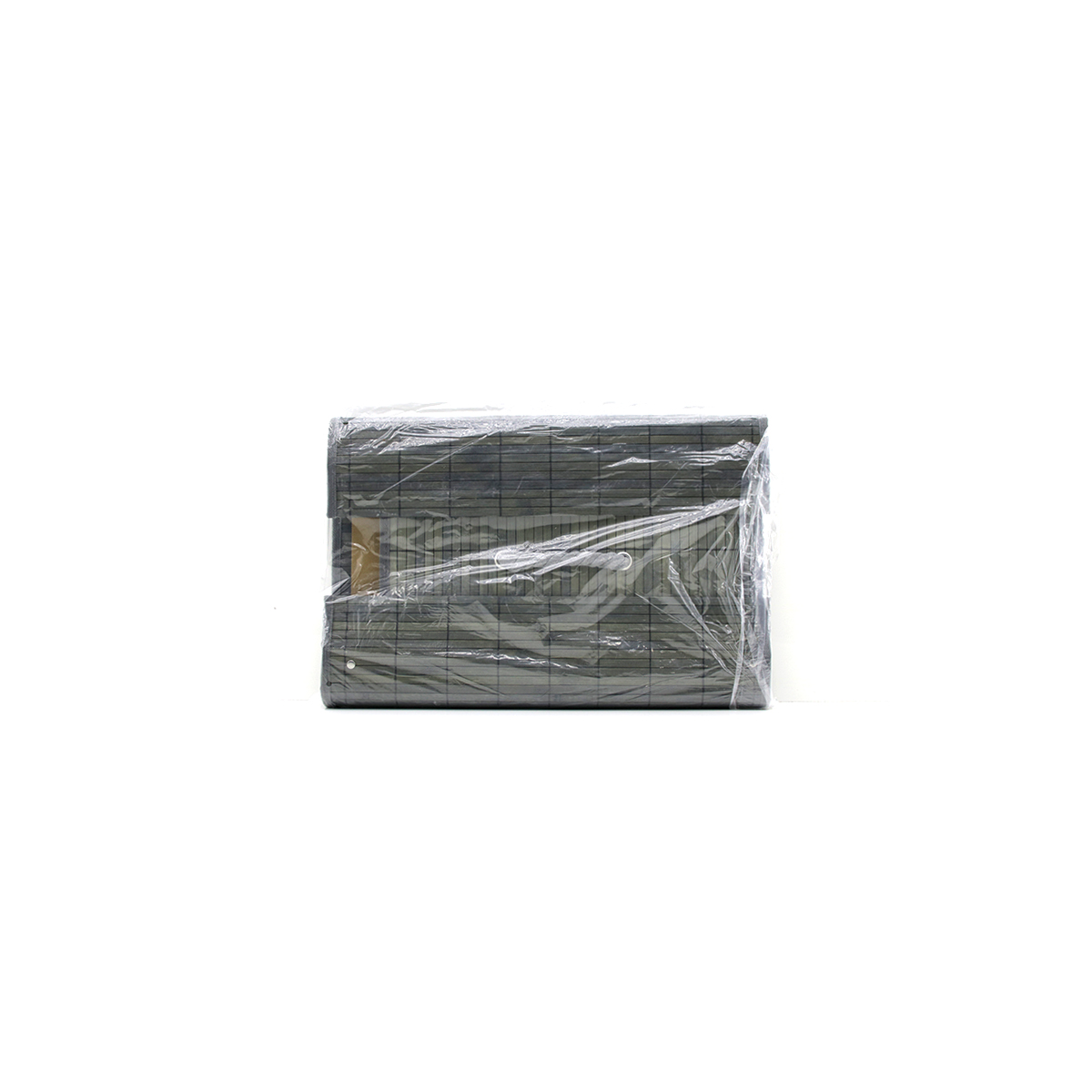 Bambu Dikdörtgen Kirli Çamaşır Sepeti 40x30x60 cm - Gri