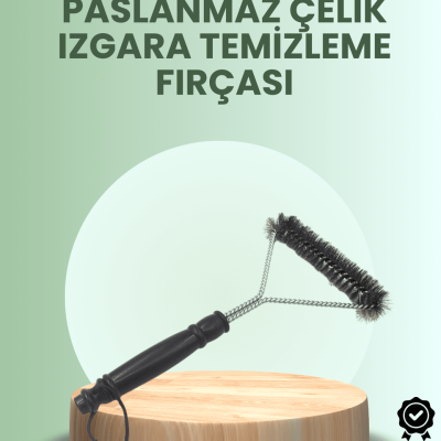 Barbekü ve Mangal İçin Tel Izgara Temizleyici Fırça