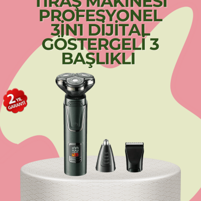 Başlıklı Şarjlı Tıraş ve Bakım Cihazı