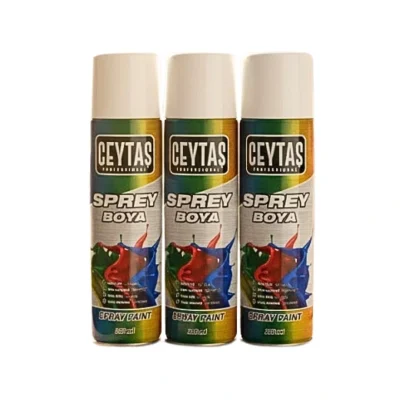 Beyaz Sprey Boya 200 ml ( 1adet)
