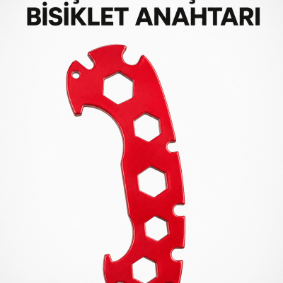 Bisiklet Bakım ve Tamir Anahtarı Çok Fonksiyonlu 12 Farklı Ölçü 6-17 mm