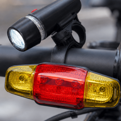 Bisiklet Emniyet Işığı Seti Güçlü LED Ön Far Arka Stop Lambası