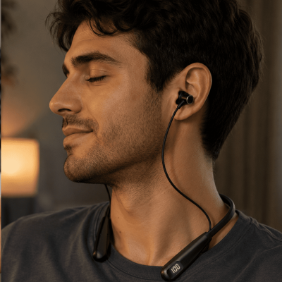 Bluetooth 5.3 Boyun Askılı Kulaklık Düşük Gecikmeli Manyetik Tasarım