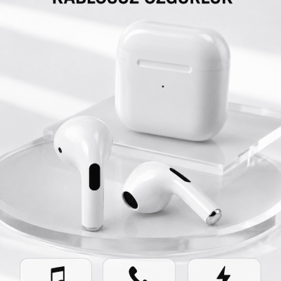 Bluetooth 5.3 TWS Kablosuz Kulak İçi Kulaklık 25 Metre Menzil Şarj Kutulu