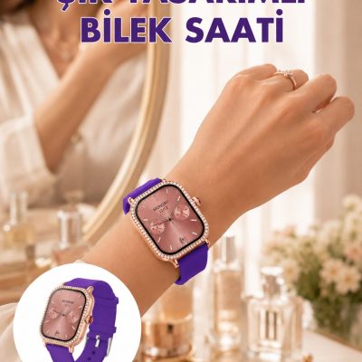 Bluetooth Arama Destekli Çok Fonksiyonlu Akıllı Saat