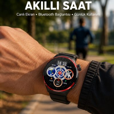 Bluetooth Arama Özellikli Akıllı Saat Suya Dayanıklı Yeni Nesil