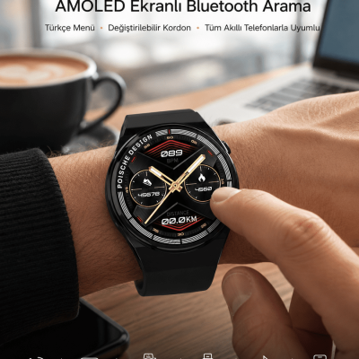 Bluetooth Bağlantılı Akıllı Saat Tüm Telefonlara Uyumlu Değiştirilebilir Kordon