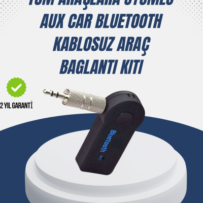 Bluetooth Destekli AUX Müzik ve Konuşma Cihazı