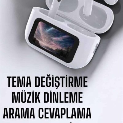 Bluetooth Kulaklık Kulakiçi Güçlü Ses Kaliteli Sesli Asistan