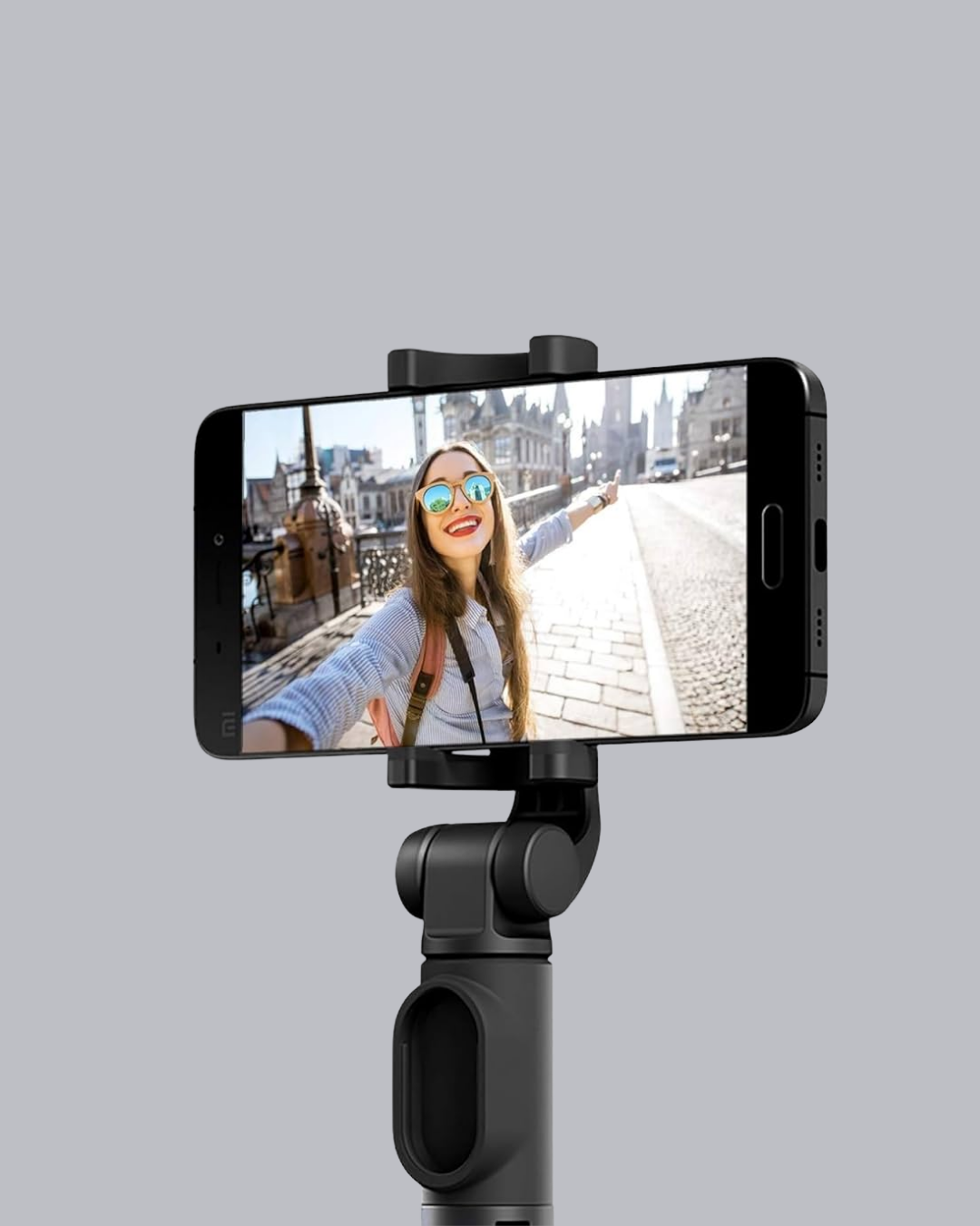 Kablosuz Bluetooth Selfie Çubuğu – 360° Dönebilir Başlık, Taşınabilir ve Şık Tasarım