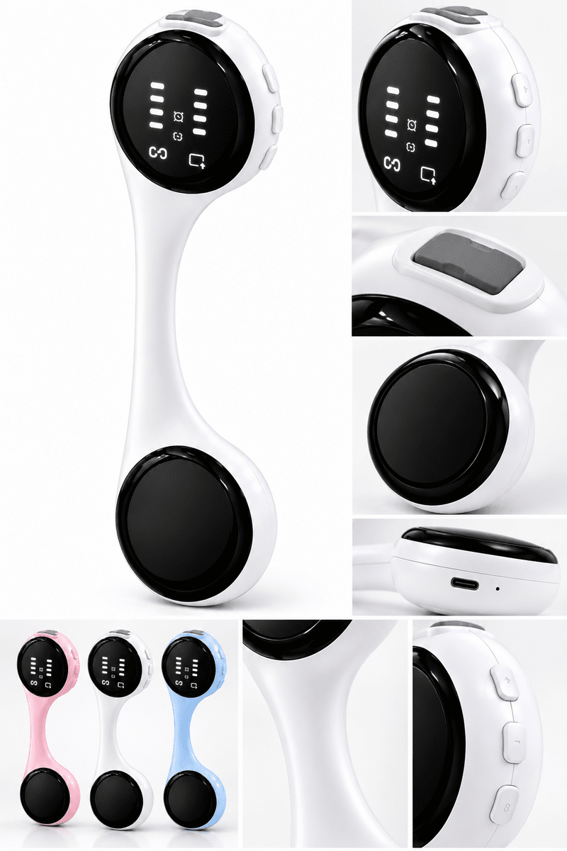 Sessiz Alarm Bluetooth Uyku Hoparlörü Yastık Altı Kullanım Rahatlatıcı Sesler 8 Saat Kesintisiz Müzik