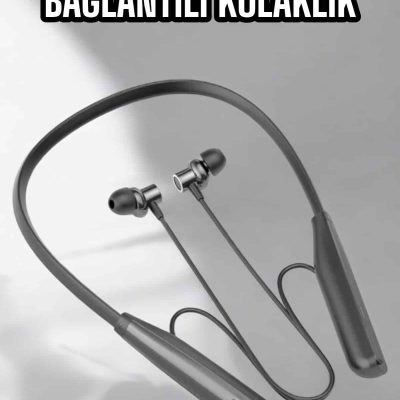 Boyun Bantlı Bluetooth Kulaklık Yüksek Ses Kaliteli 100 Saat Kulaklık