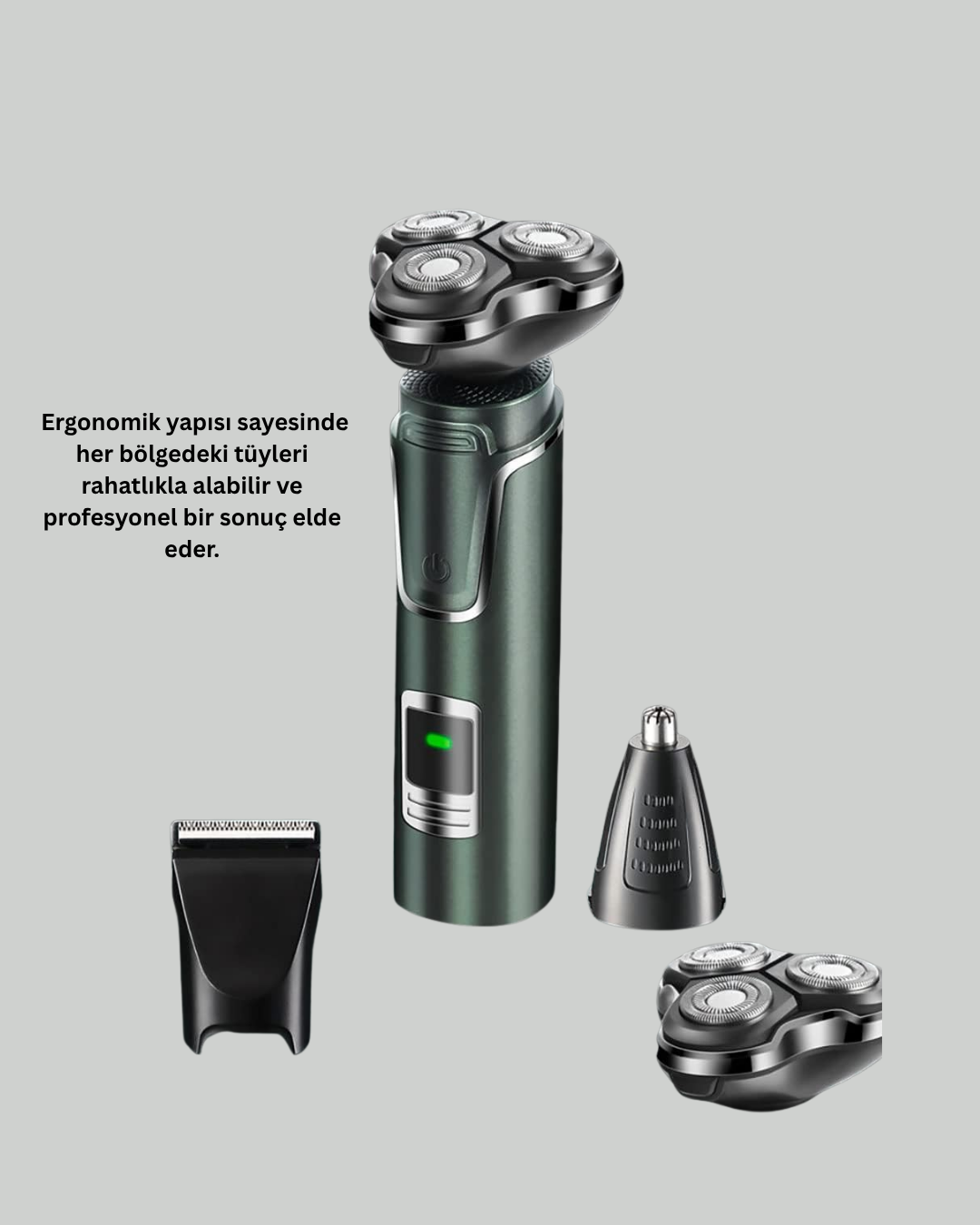 Kuru Kullanıma Uygun Erkek Tıraş Makinesi