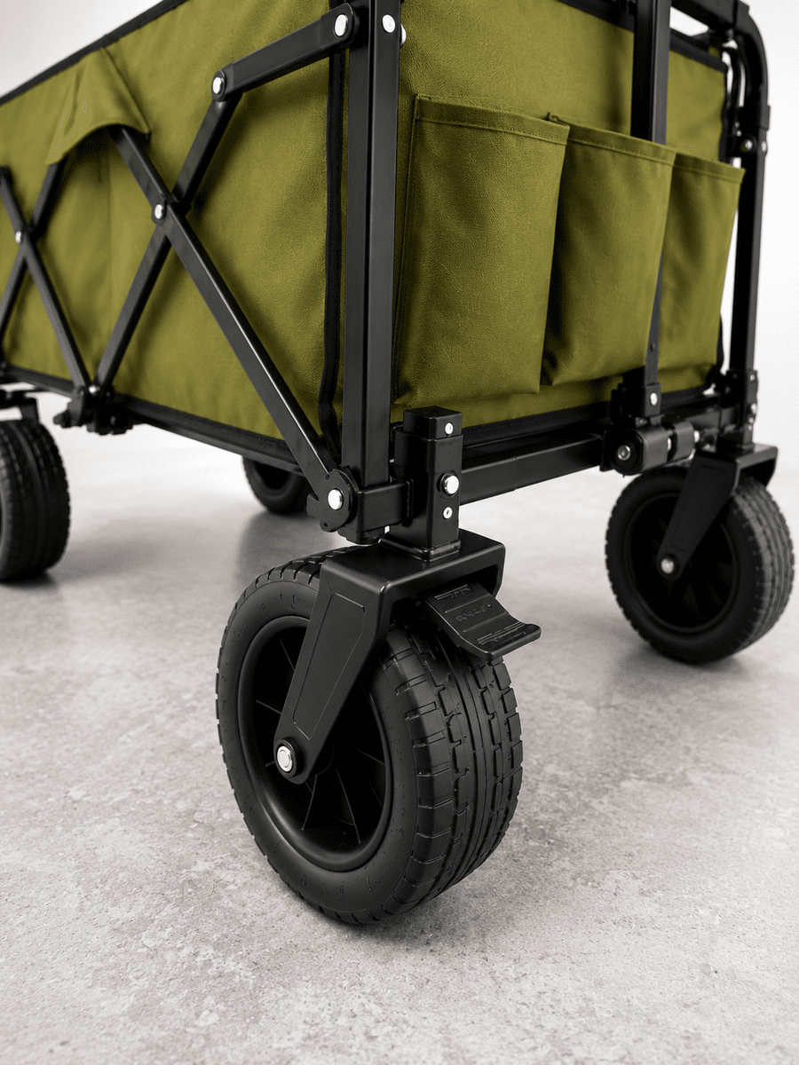 Kamp, Piknik, Plaj ve Alışveriş İçin Çok Amaçlı Katlanabilir Wagon