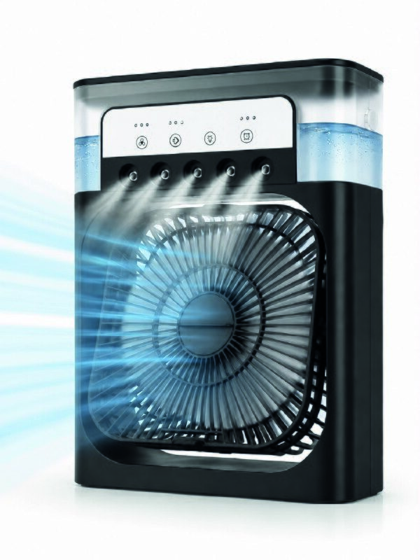 Serinletici Fan Type-C Bağlantı, Zamanlayıcı, 7 Renk Ambiyans Işığı