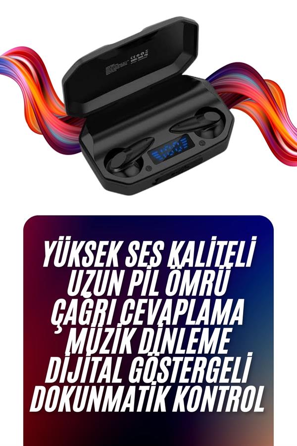Çağrı Cevaplayabilen Akıllı Saat 5.2 Bluetooth Bağlantılı Kulaklık
