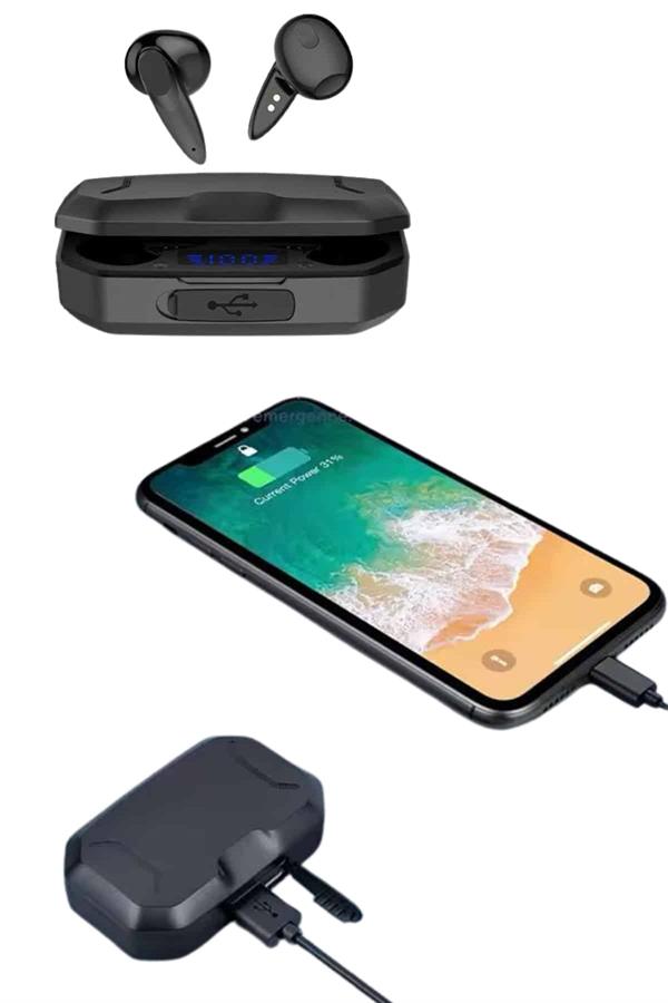 Çağrı Cevaplayabilen Akıllı Saat 5.2 Bluetooth Bağlantılı Kulaklık