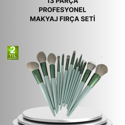 Cilt Dostu Profesyonel Makyaj Fırça Seti Pudra ve Fondöten İçin Uygun