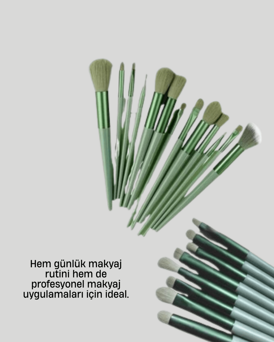 Kusursuz Makyaj İçin Yumuşak ve Dayanıklı Makyaj Fırça Seti