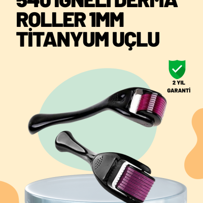 Cilt Yenileyici Derma Roller – Mikro İğneli Bakım Aracı