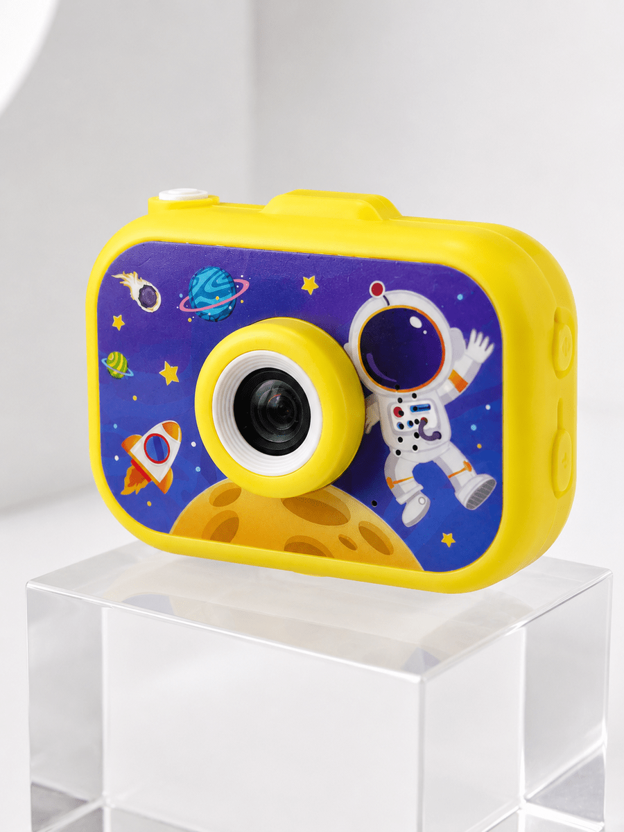 Mini Çocuk Dijital Fotoğraf Makinesi Type-C Şarjlı HD Video Kamera 2.0 İnç TFT Renkli Ekran