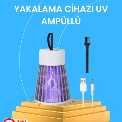 Çocuk ve Evcil Hayvan Dostu Sivrisinek Yakalama Lambası