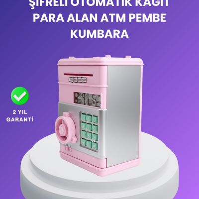 Çocuklar İçin Eğitici Elektronik Şifreli Kumbara