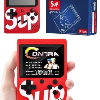 Çocuklara Özel Taşınabilir Sup El Atarisi 400 Oyunlu Nostaljik Oyun Konsolu
