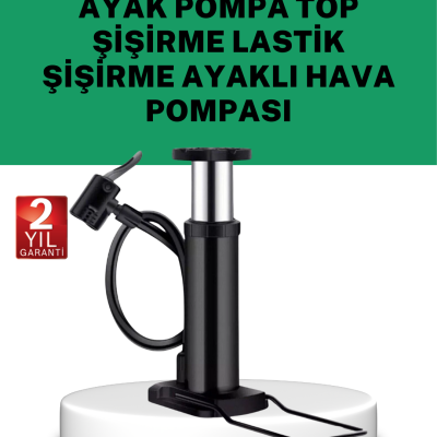 Çok Amaçlı Ayak Pompası Dayanıklı Pratik Hava Pompası