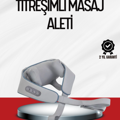 Çok Fonksiyonlu Kablosuz Masaj Aleti | 2 Modlu Isıtmalı