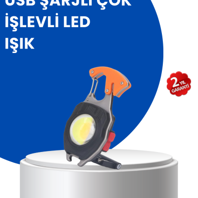 Çok Modlu LED Işıklı Pratik Anahtarlık