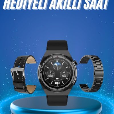 Çoklu Kordon Hediyeli Akıllı Saat Çağrı Cevaplama Müzik Dinleme Dokunmatik Ekran