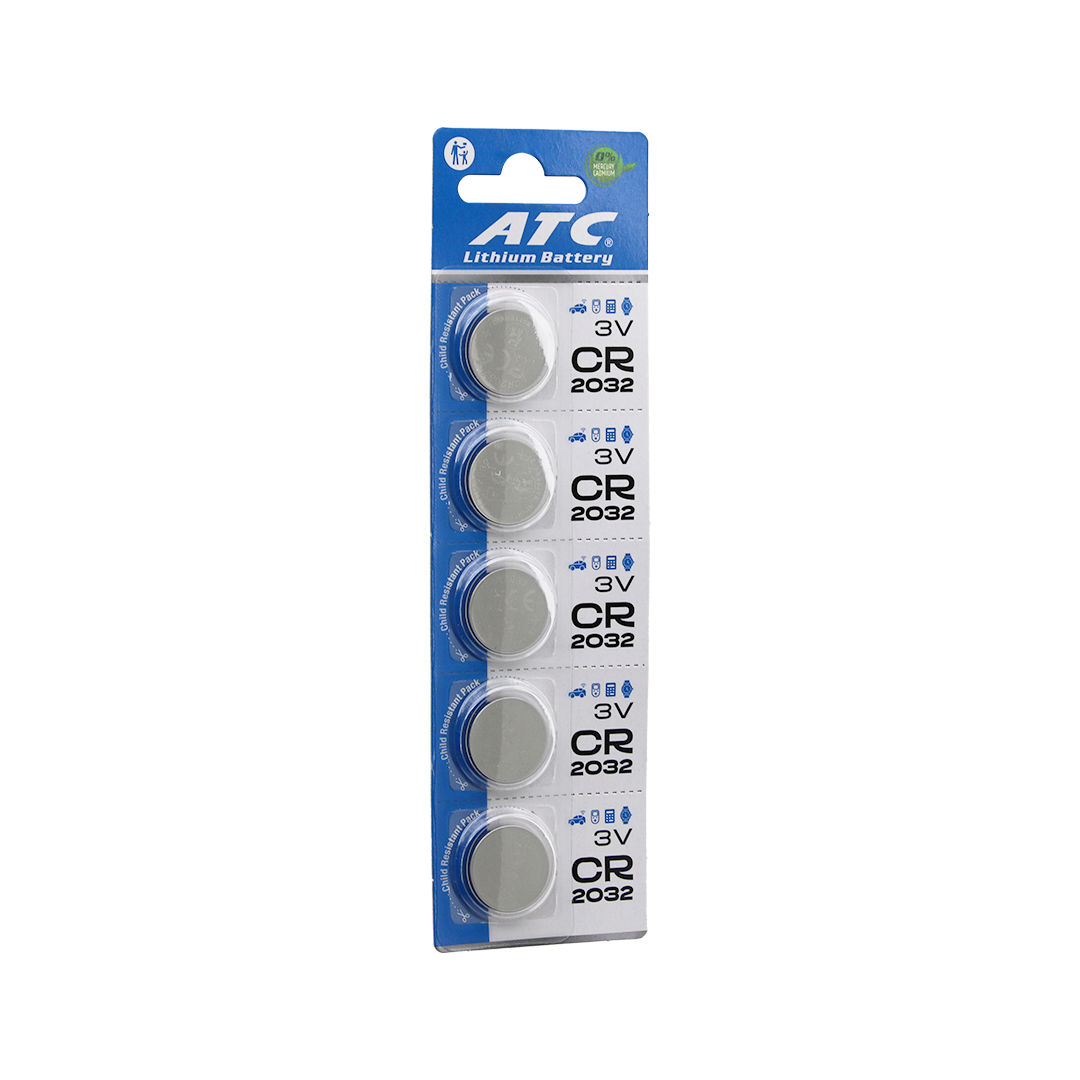 CR2032 Lityum Düğme Pil 3V ( 5 ADET )