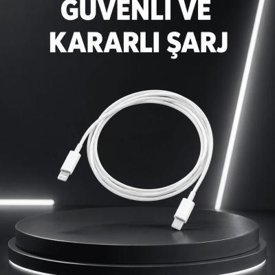 Dayanıklı TPE Lightning Kablo – 30W Hızlı Şarj ve Veri Transferi