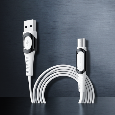 Dc01 Süper Hızlı Micro Usb Kablo 1m 2.4a - Beyaz