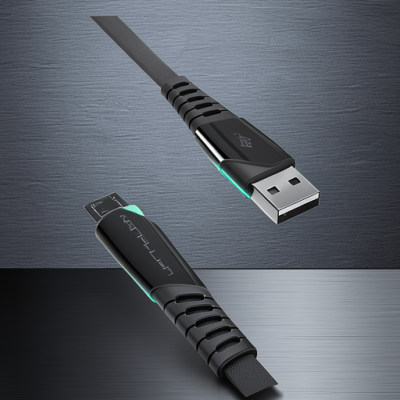 Dc16 Micro Usb Kablo 1m 2.4a - Siyah