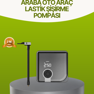 Dijital Ekranlı Taşınabilir Akıllı Diyafram Tip Kompresör