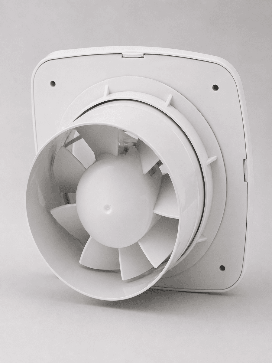 120 mm Dekoratif Aspiratör 16 W 180 m³/h Banyo Mutfak ve WC Havalandırma Fanı